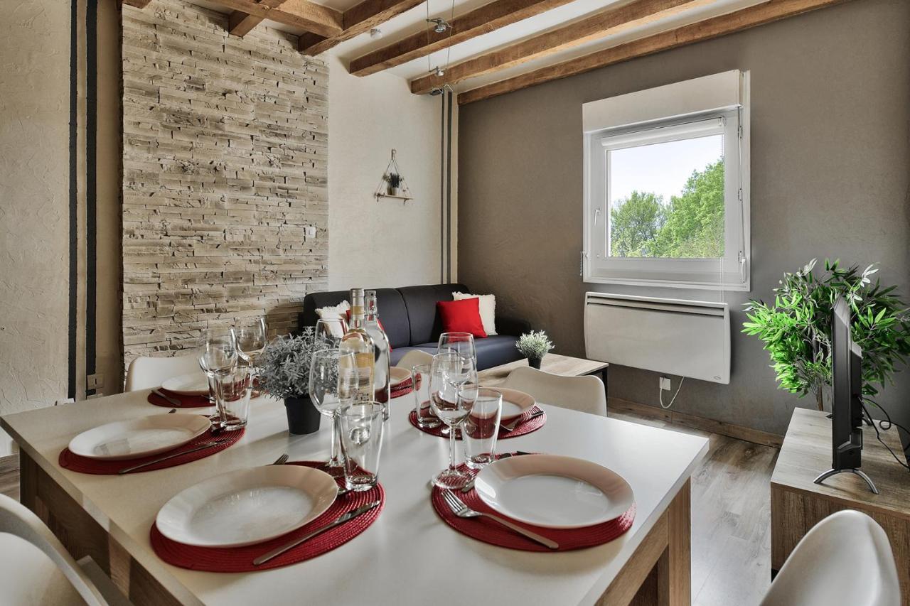 Appartement Le Cocon Chalonnais - Centre Exterior foto